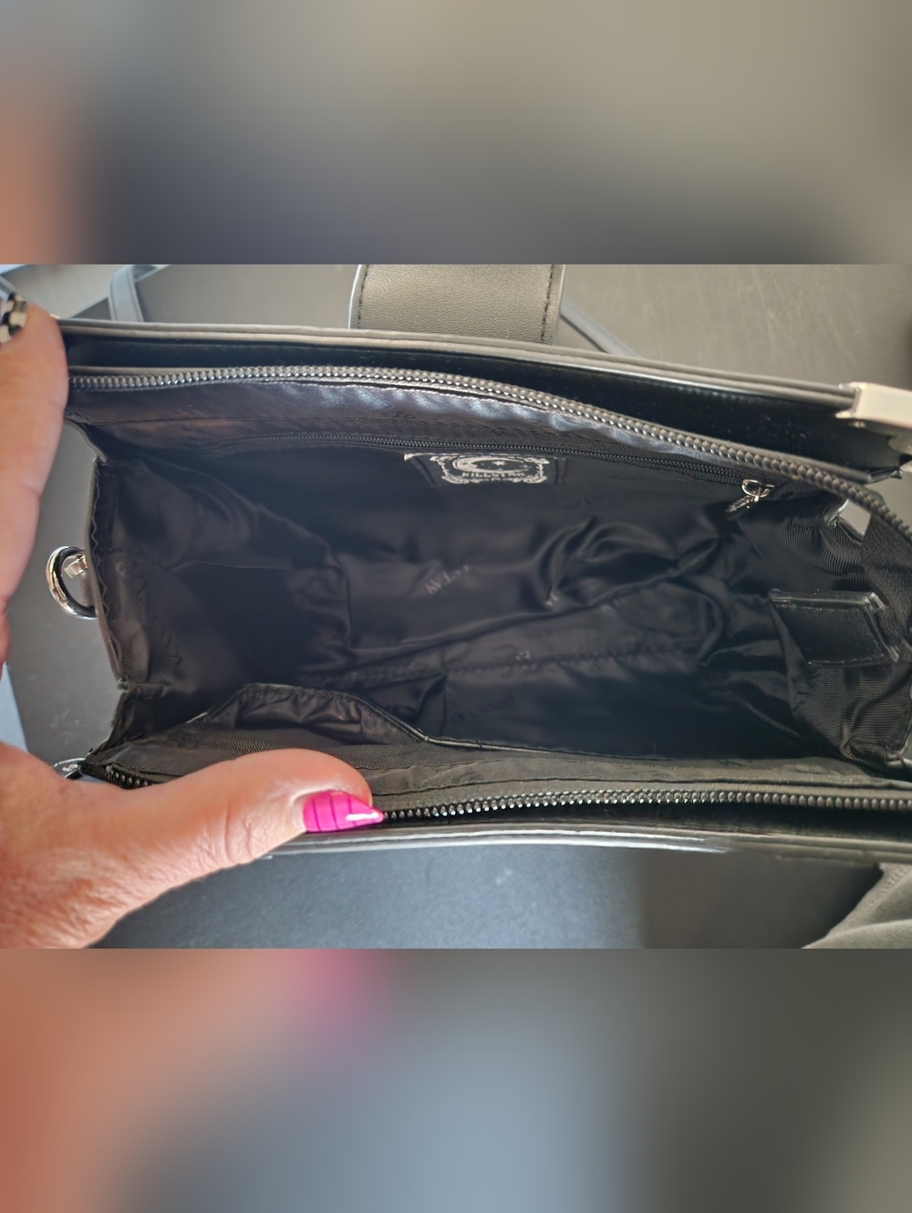 Killstar Black Crescent Moon Book Shoulder Bag - Picture 3 of 10